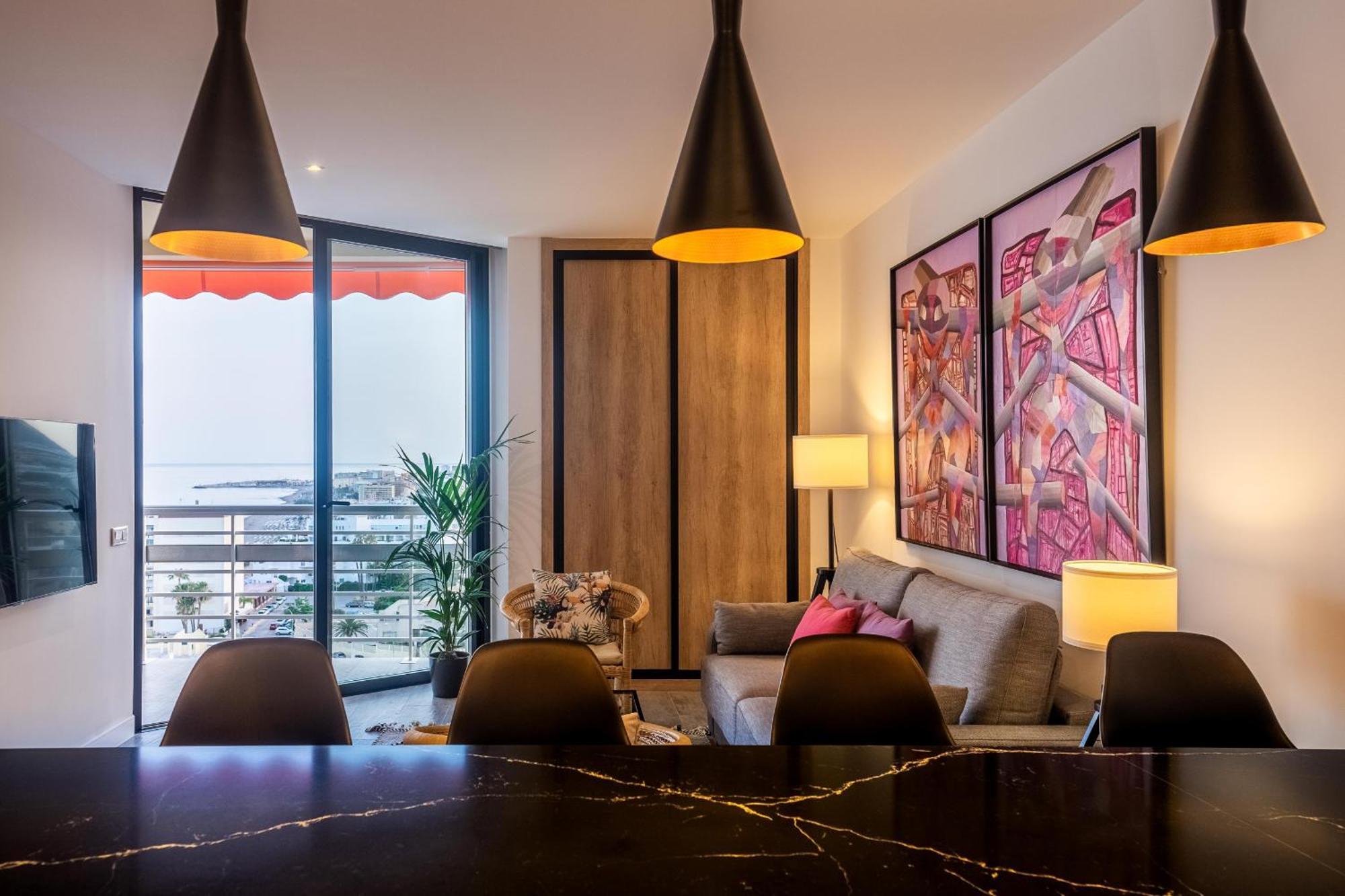 Fabuloso Apartamento Con Increibles Vistas Al Mar ตอร์เรโมลิโนส ภายนอก รูปภาพ