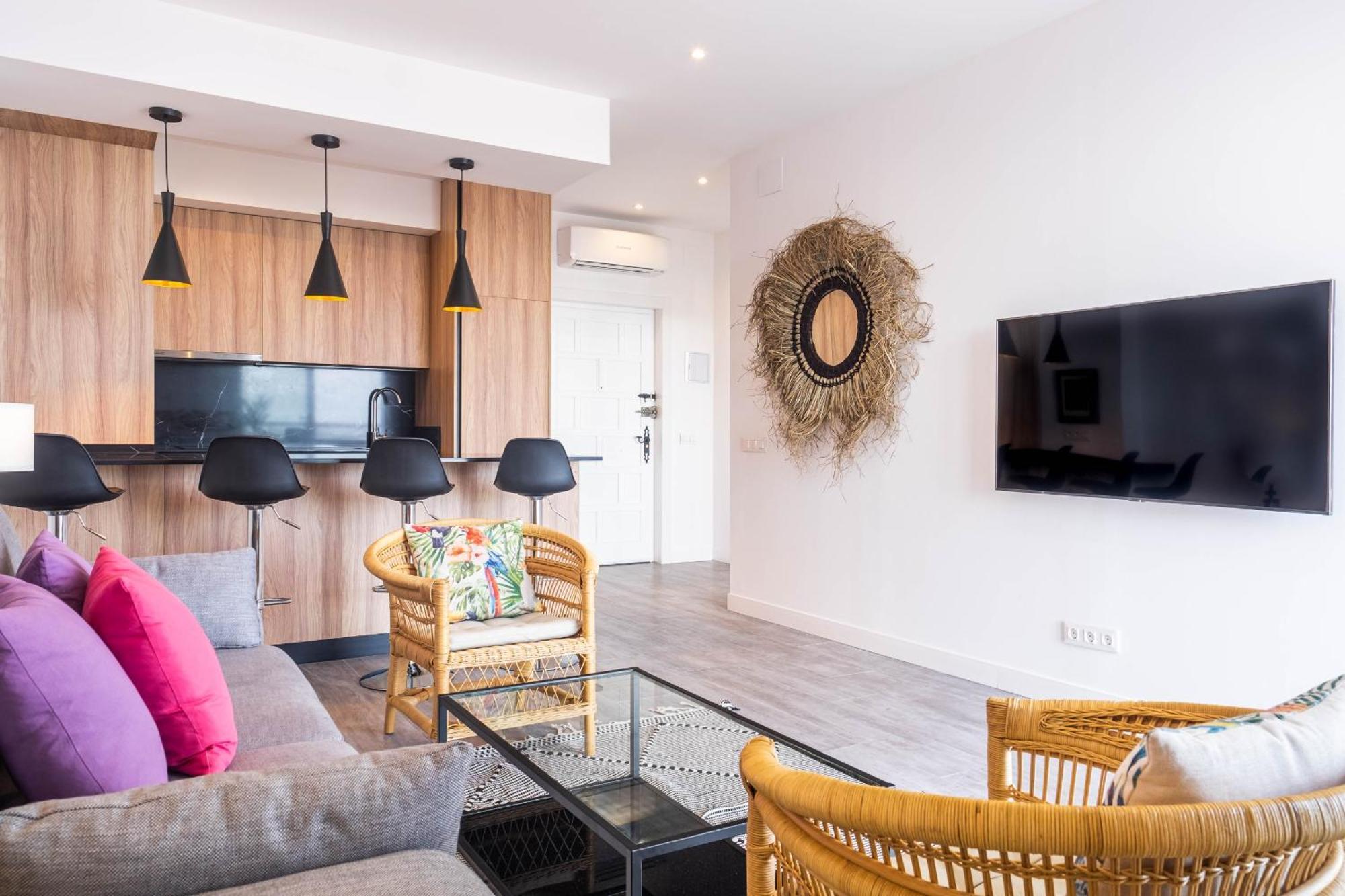 Fabuloso Apartamento Con Increibles Vistas Al Mar ตอร์เรโมลิโนส ภายนอก รูปภาพ