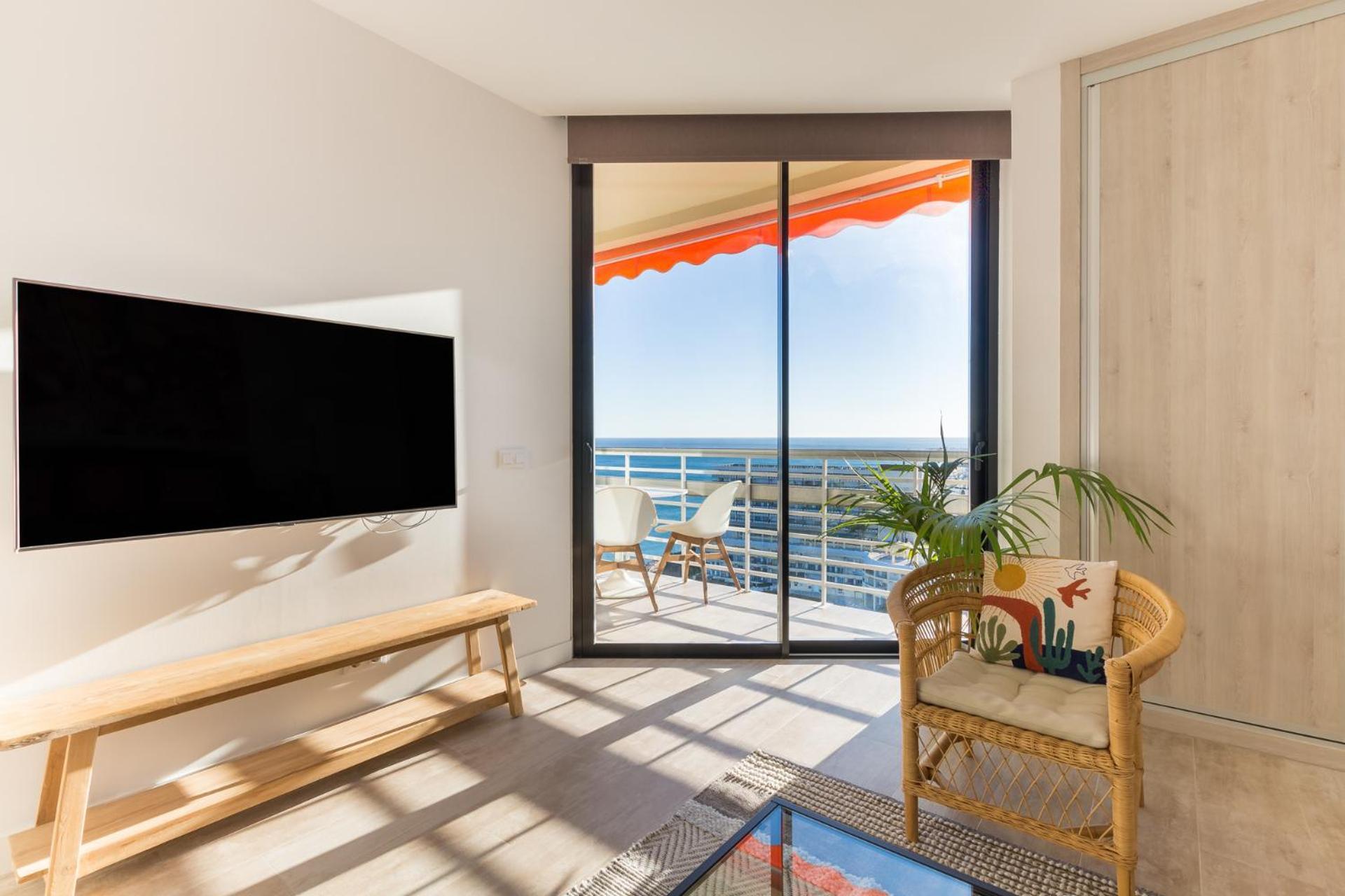 Fabuloso Apartamento Con Increibles Vistas Al Mar ตอร์เรโมลิโนส ภายนอก รูปภาพ